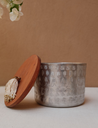 7203120-L. Hammered Bowl with Wooden CoverDSCF0986.webp
