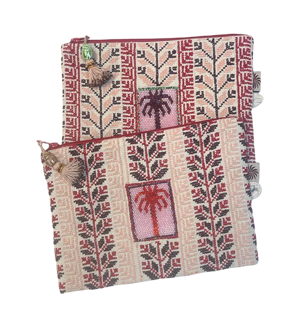 [813784] Purse Palm S. NS-بوك شمال تطريز نخله صغيره
