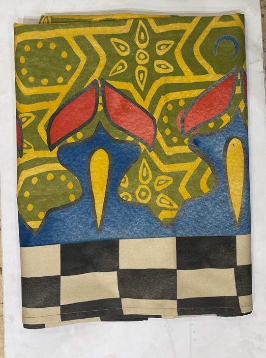 [786214] Tablecloth Print Khayameya-مفرش طباعه خياميه 1.65*1.65