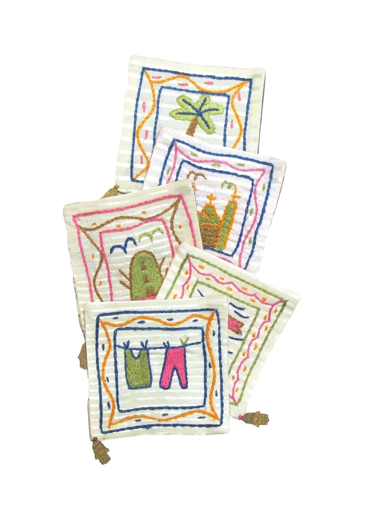 Misc. Coasters Alaga set of 4 - قواعد  أكواب الاجا 