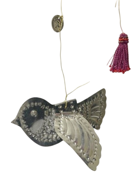 [890765] Metal Bird Hanger-عصفوره معدن