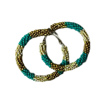 [8080120] Accessory Earring Markaz-حلق خرز مركز