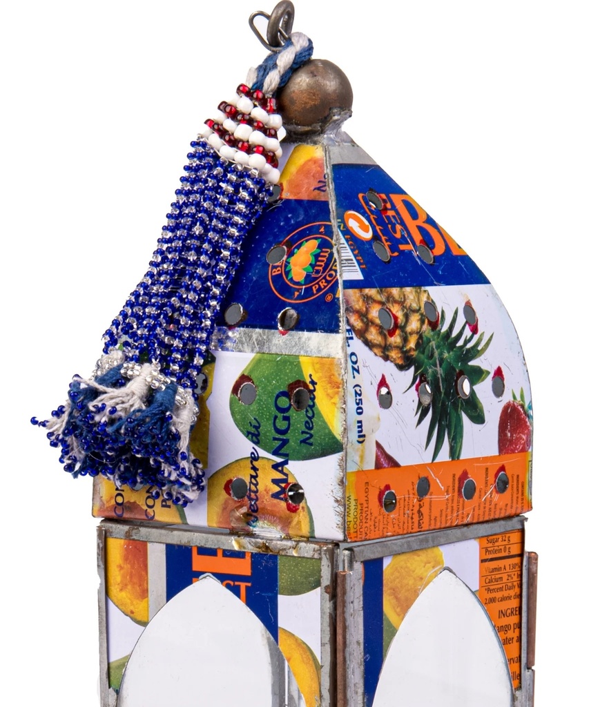 Fanous Metal w candle-فانوس معدن 