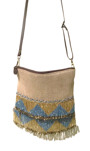 Bag Leather Latma-crossbody-شنطةجلد لتمة خرزكاترين 