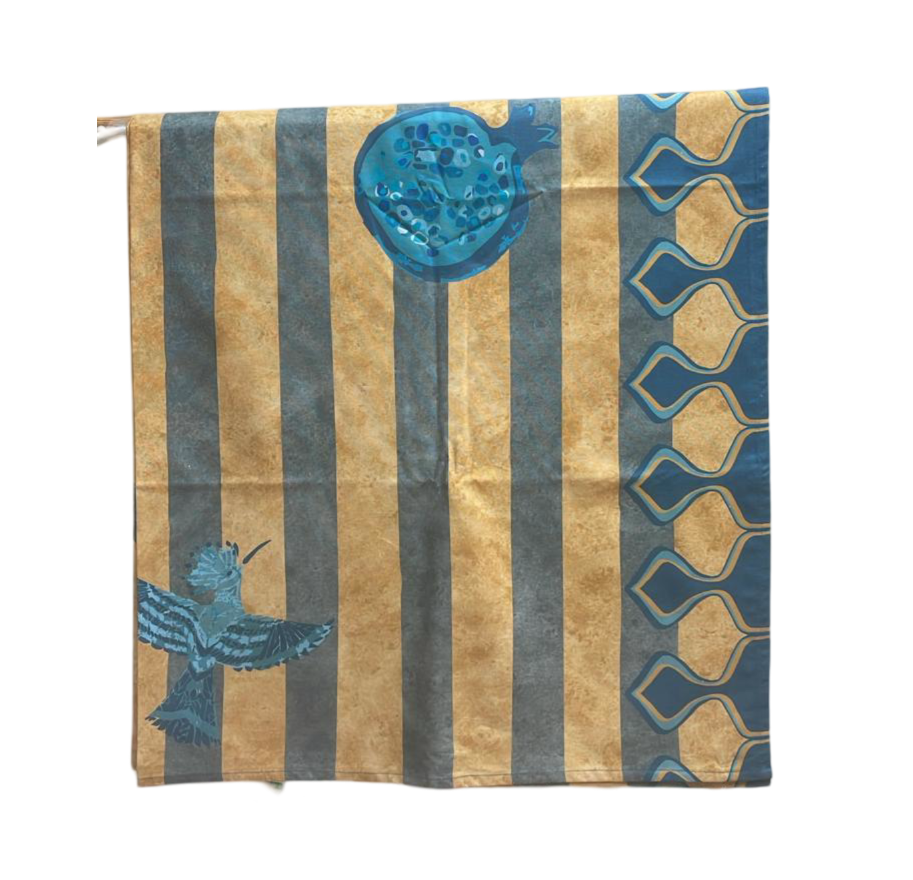 Tablecloth Hodhod cotton 3.0x1.6 - مفرش طباعه هدهد