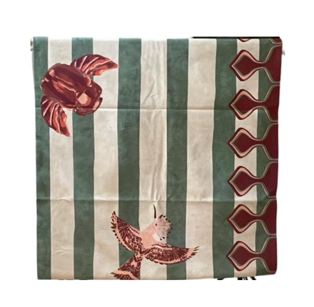 Tablecloth Hodhod Cotton 2.5x1.6 مفرش طباعه هدهد 