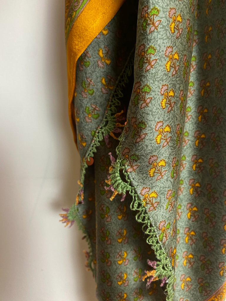 Shawl Chiffon Colors 1.20x1.20-اسكارف شيفون الوان 