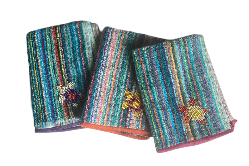 [8908643] Hand Towels Stripes - طقم  فوط 3 قطع