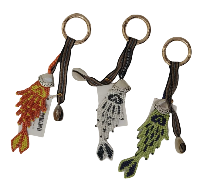 Misc. Bag Charm Fish-عليقه سمك بزعانف