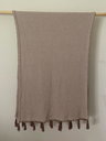 Shawl Plain Beige SS-شال تريكو بيج ساده