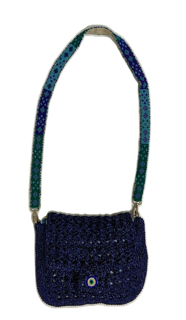 [8901310] Bag Serma Cross Purple-شنطه سيرما