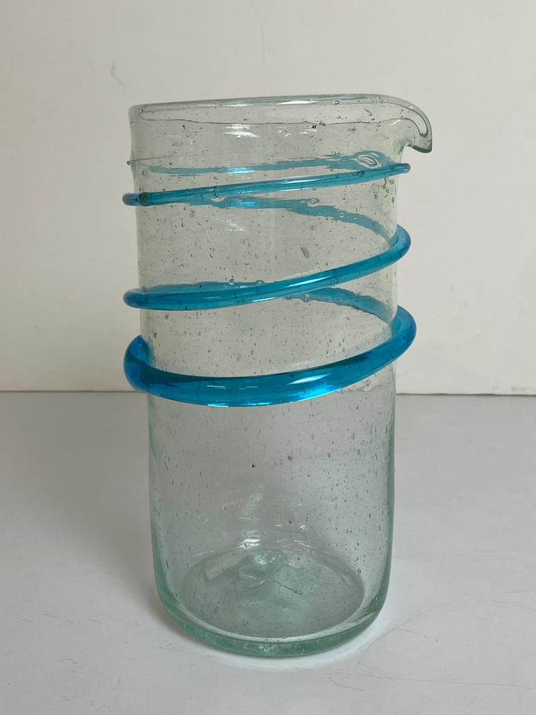 Glass Transparent Vase-فازه شفاف 25سم