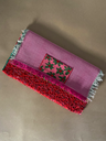 Purse Red Flower Dantel- بوك وردة احمر دانتيلا