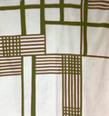 Tablecloth carreaux 2.5*1.6 مفرش اخضر زرعي