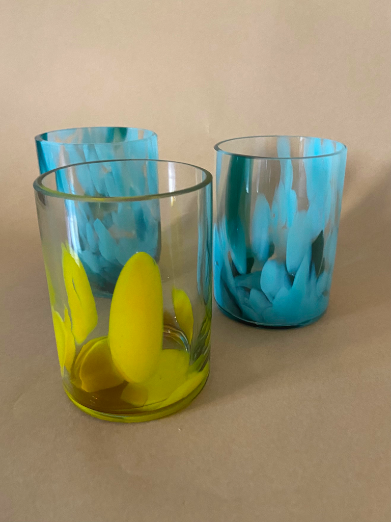 Glass Colored Cup Aphrodite