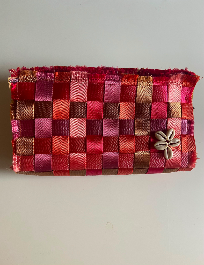 [800339] Purse Sharayet Orange-بوك شرايط برتقالي