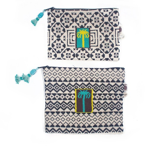 [813785] Purse Palm L. NS-بوك شمال تطريز نخله كبيره