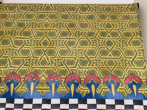[786216] Tablecloth Print Khayameya-مفرش طباعه خياميه 1.65*3