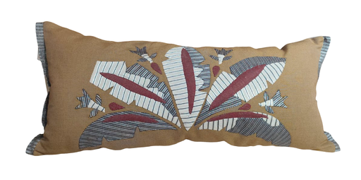 [814833] PC Khayameya Palm Leaves 35*70 خددية خياميه كنار طاير