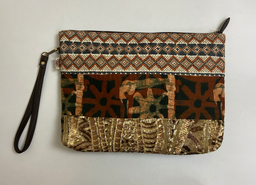 [813797] Purse One Side Embroidery NS-بوك وجه واحد تطريز